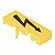 Identif Wad16N Amarelo C/Gravacao 1083600000 Weidmuller Conexel - Imagem 1