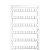 Identif Ws 8/6 Plus Mc Neutral S/Grav 1951880000 Weidmuller Conexel - Imagem 1