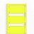 Identificador Cc 30/60 K Mc Ne Amarelo S/Grav 1078320000 Weidmuller Conexel - Imagem 1