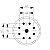 Inserto Porta Contato Sai-M23-Be-9-F-G 1224740000 Weidmuller Conexel - Imagem 1