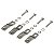 Pe De Fixacao Mf Pok Big 9510910000 Weidmuller Conexel - Imagem 1