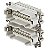 Porta Cont Hdc He 16 Mc 17-32 Macho Crimp 1216500000 Weidmuller Conexel - Imagem 1