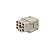 Porta Cont Hdc Hq 7 Mc Crimp Macho 1003190000 Weidmuller Conexel - Imagem 1