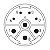 Porta Contato Sai-M23-Se-L-4/4 1170380000 Weidmuller Conexel - Imagem 1