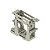 Suporte De Porta Contato Kit 5Pcs P/Trilho-Hdc Hb16 1797520000 Weidmuller Conexel - Imagem 1