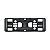 Suporte Logimark 1/2 Preto 1675130001 Weidmuller Conexel - Imagem 1
