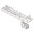Suporte Plastico P/Identificao Scht 7 0517960000 Weidmuller Conexel - Imagem 1