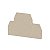 Tampa Wap Wdk 1.5/R 3.50 Wem Bege 1754200000 Weidmuller Conexel - Imagem 1