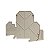 Tampa Wap Wdk 2.5 N/Tr-Du Wemid 1839850000 Weidmuller Conexel - Imagem 1