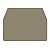 Tampa Wap Wdu 1.5/R 3.50 Wem Bege 1754190000 Weidmuller Conexel - Imagem 1