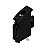 Terminal P/ Caixa Lhz-Smt L 1.5Sn Bk Bx 1137870000 Weidmuller Conexel - Imagem 1