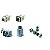 Tomada Kit Montagem Hdc-Ha-04.402 1712610000 Weidmuller Conexel - Imagem 1