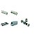 Tomada Kit Montagem Hdc-He-24.130 1712530000 Weidmuller Conexel - Imagem 1