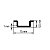 Trilho Ts15 Aco C/Furo 0117500000 Weidmuller Conexel - Imagem 1