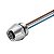 Cabo Com Conector Saie-M12B-4-0.5U-Pg9 1861250000 Weidmuller Conexel - Imagem 1