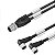 Cabo Com Conexao Sail-Zw-M8Bw-3-0.3U 1964300030 Weidmuller Conexel - Imagem 1