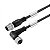 Cabo Sail-M12Gm12W-4-1.0U 9457310100 Weidmuller Conexel - Imagem 1