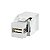 Conector Adaptador Fêmea/Fêmea C/ Gancho Trava Ie-X-Usb/Usb 8910980000 Weidmuller Conexel - Imagem 1