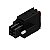 Conector B2Cf 3.50/04/180F Sn Bk Bx 1277860000 Weidmuller Conexel - Imagem 1