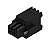 Conector B2Cf 3.50/06/180F Sn Bk Bx 1277870000 Weidmuller Conexel - Imagem 1