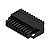 Conector B2Cf 3.50/20/180F Sn Bk Bx 1277940000 Weidmuller Conexel - Imagem 1