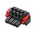 Conector Bvz 7.62Hp/02/180F Sn Bk Bx 1930050000 Weidmuller Conexel - Imagem 1
