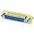 Conector Ie-Fci-D25-Ff Femea/Femea 1450880000 Weidmuller Conexel - Imagem 1