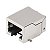 Conector Para Pci Ie-Pcb-Rj45-Smd-C5-A 1433890000 Weidmuller Conexel - Imagem 1