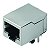 Conector Para Pci Ie-Pcb-Rj45-Thr-C5-A 1433800000 Weidmuller Conexel - Imagem 1
