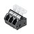 Conector Pcb Lmzfl 5.00/ 8/135 3.5 Sw Preto 1811570000 Weidmuller Conexel - Imagem 1