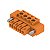 Conector Pcb Tomada Bcz 3.81/04/180F Sn Or Bx 1941030000 Weidmuller Conexel - Imagem 1