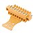 Conector Pcb Tomada Bcz 3.81/08/180Fze Sn Or Bx 1236590000 Weidmuller Conexel - Imagem 1