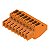 Conector Pcb Tomada Bl 3.50/08/90 Sn Or Bx 1638610000 Weidmuller Conexel - Imagem 1
