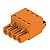 Conector Pcb Tomada Blf 5.00/04/180 Sn Or Bx 1017880000 Weidmuller Conexel - Imagem 1