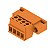 Conector Pcb Tomada Scz 3.81/04/180F Sn Or Bx 1970930000 Weidmuller Conexel - Imagem 1