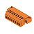 Conector Pcb Tomada Scz 3.81/08/180F Sn Or Bx 1970980000 Weidmuller Conexel - Imagem 1