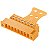 Conector Pcb Tomada Scz 3.81/08/180Fze Sn Or Bx 1237180000 Weidmuller Conexel - Imagem 1