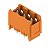 Conector Pcb Tomada Sl 5.08Hc/03/180B 3.2Sn Or Bx 1147330000 Weidmuller Conexel - Imagem 1
