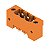 Conector Pcb Tomada Sl 5.08Hc/03/180F 3.2Sn Or Bx 1147170000 Weidmuller Conexel - Imagem 1