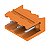 Conector Pcb Tomada Sl 5.08Hc/03/90G 3.2Sn Or Bx 1146740000 Weidmuller Conexel - Imagem 1