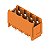 Conector Pcb Tomada Sl 5.08Hc/04/180B 3.2Sn Laranja 1147360000 Weidmuller Conexel - Imagem 1