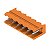 Conector Pcb Tomada Sl 5.08Hc/06/90G 3.2Sn Or Bx 1146810000 Weidmuller Conexel - Imagem 1