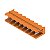 Conector Pcb Tomada Sl 5.08Hc/08/90G 3.2Sn Or Bx 1146850000 Weidmuller Conexel - Imagem 1