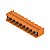 Conector Pcb Tomada Sl 5.08Hc/09/90B 3.2Sn Or Bx 1154840000 Weidmuller Conexel - Imagem 1
