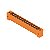 Conector Pcb Tomada Sl 5.08Hc/12/180F 3.2Sn Or Bx 1147440000 Weidmuller Conexel - Imagem 1