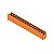 Conector Pcb Tomada Sl 5.08Hc/15/180B 3.2Sn Or Bx 1147730000 Weidmuller Conexel - Imagem 1