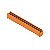 Conector Pcb Tomada Sl 5.08Hc/16/180B 3.2Sn Or Bx 1147770000 Weidmuller Conexel - Imagem 1