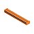 Conector Pcb Tomada Sl 5.08Hc/16/90G 3.2Sn Or Bx 1147740000 Weidmuller Conexel - Imagem 1