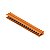 Conector Pcb Tomada Sl 5.08Hc/17/90 3.2Sn Or Bx 1147050000 Weidmuller Conexel - Imagem 1