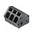 Conector Pci Lmzf 5.00/2/135 3.5Sw Preto 1811840000 Weidmuller Conexel - Imagem 1